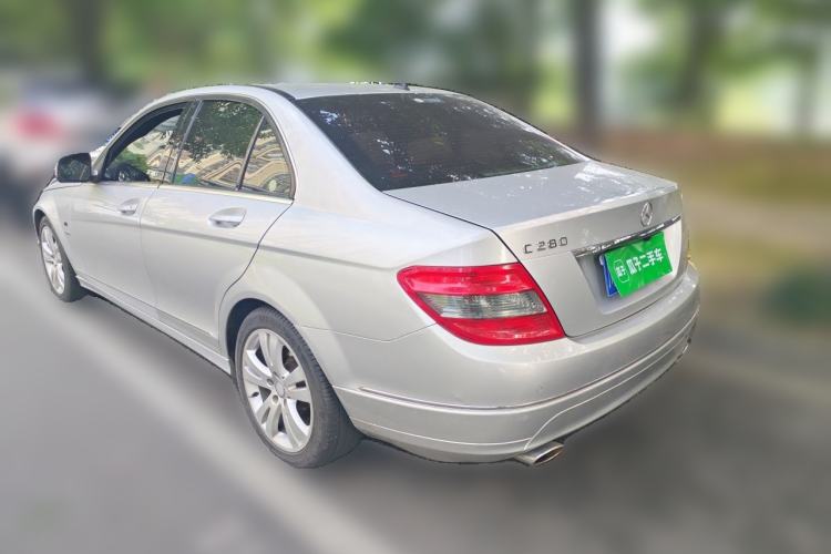 Used Mercedes-Benz C-Class 2008 C 280 Fashion Model Rear Left 45 Deg