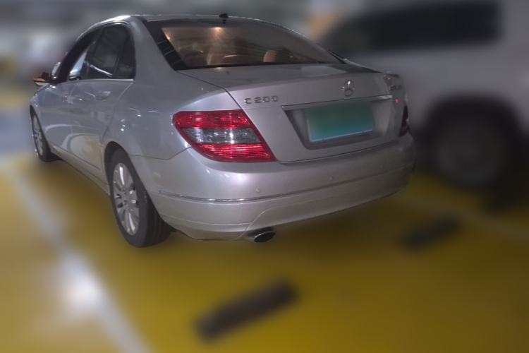 Used Mercedes-Benz C-Class 2008 C 200K Standard Model Rear Left 45 Deg