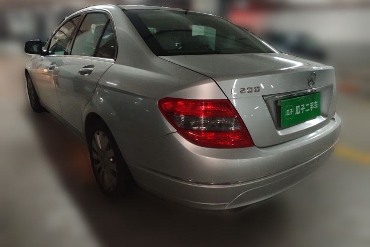 Used Mercedes-Benz C-Class 2008 C 200K Standard Model Rear Left 45 Deg