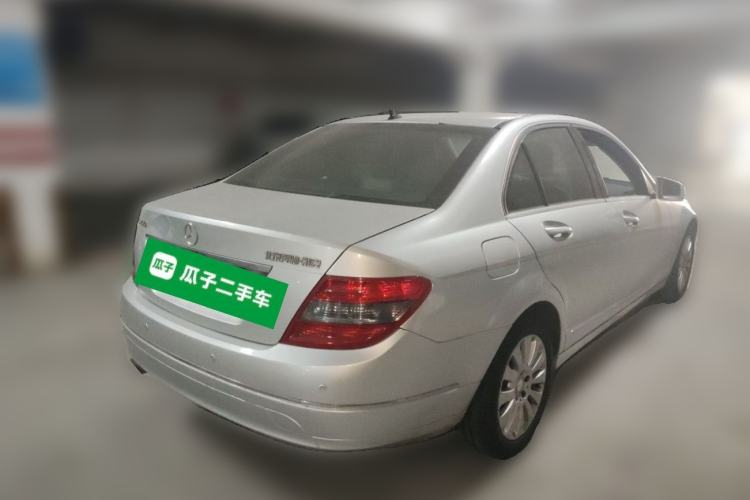 Used Mercedes-Benz C-Class 2008 C 200K Elegant Model Rear Right 45 Deg