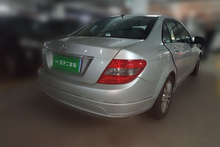 Used Mercedes-Benz C-Class 2008 C 200K Standard Model Rear Right 45 Deg