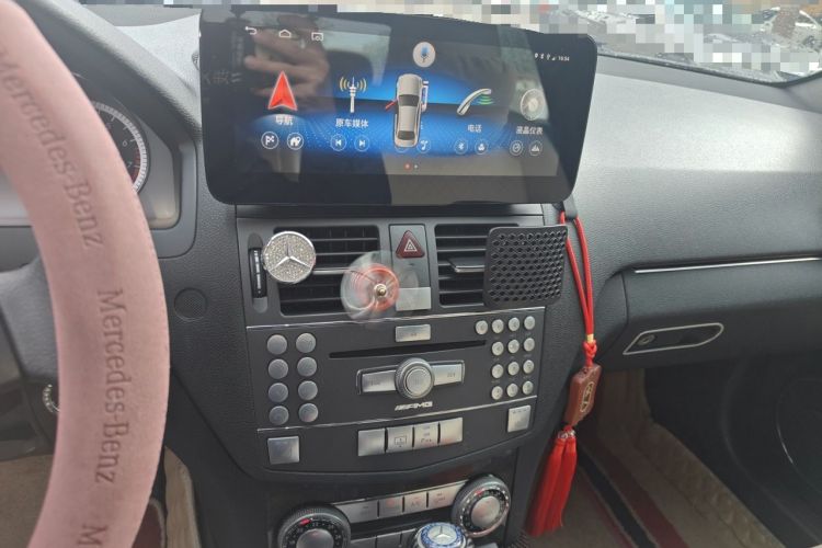 Used Mercedes-Benz C-Class 2008 C 200K Fashion Model Audio And AC Panel