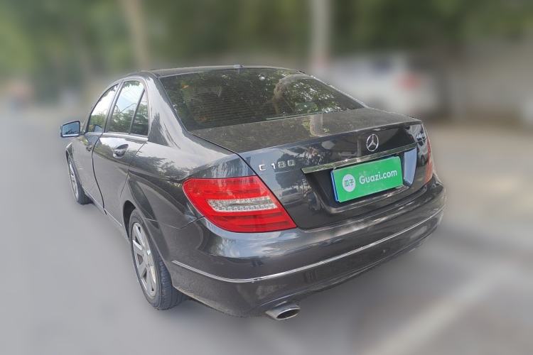 Used Mercedes-Benz C-Class 2010 C 180K Classic model Rear Left 45 Deg