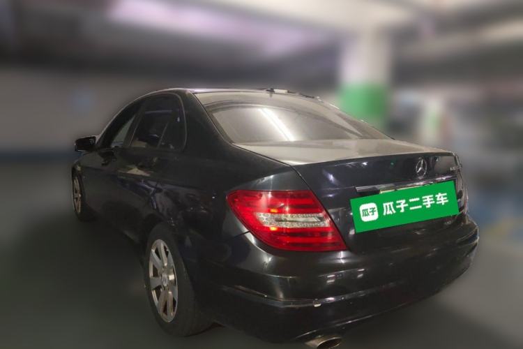 Used Mercedes-Benz C-Class 2010 C 180K Classic model Rear Left 45 Deg