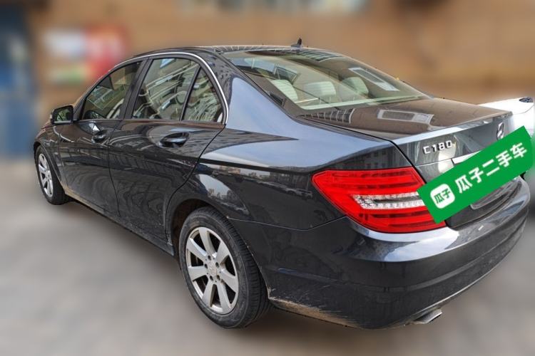 Used Mercedes-Benz C-Class 2010 C 180K Classic model Rear Left 45 Deg