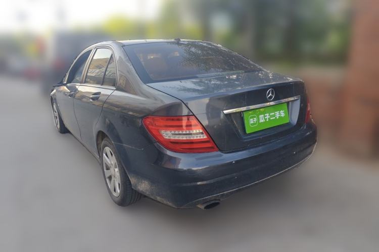 Used Mercedes-Benz C-Class 2010 C 180K Classic model Rear Left 45 Deg