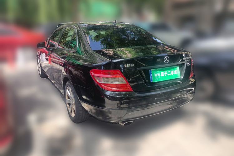 Used Mercedes-Benz C-Class 2010 C 180K Classic model Rear Left 45 Deg