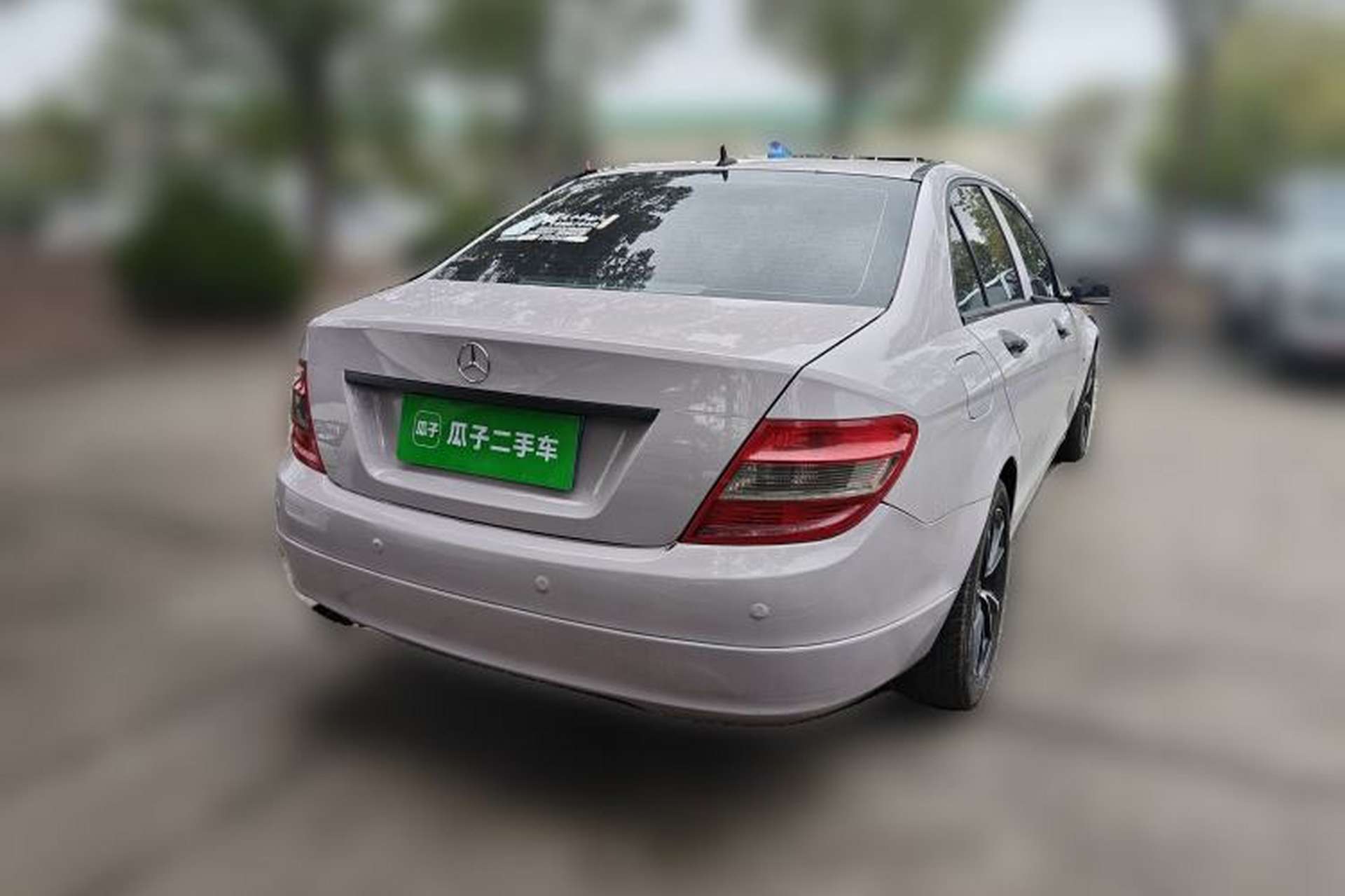 Used Mercedes-Benz C-Class 2010 C 180K Classic model Rear Right 45 Deg