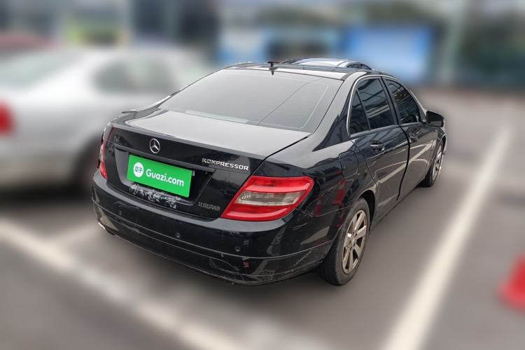 Used Mercedes-Benz C-Class 2010 C 180K Classic model Rear Right 45 Deg