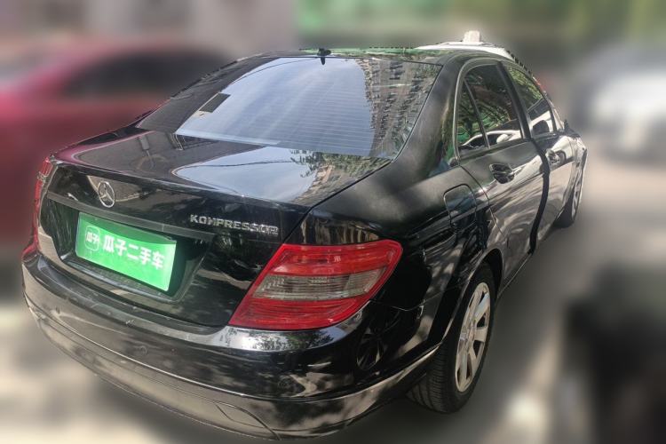 Used Mercedes-Benz C-Class 2010 C 180K Classic model Rear Right 45 Deg