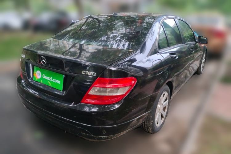 Used Mercedes-Benz C-Class 2010 C 180K Classic model Rear Right 45 Deg