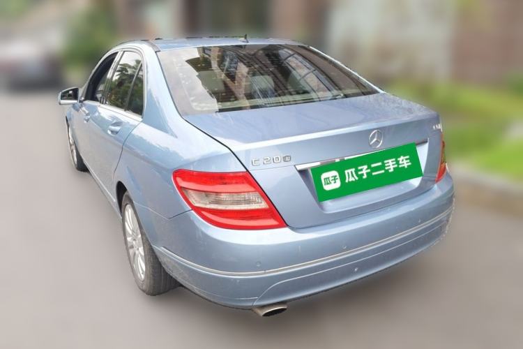 Used Mercedes-Benz C-Class 2010 C 200 CGI Elegance Model Rear Left 45 Deg
