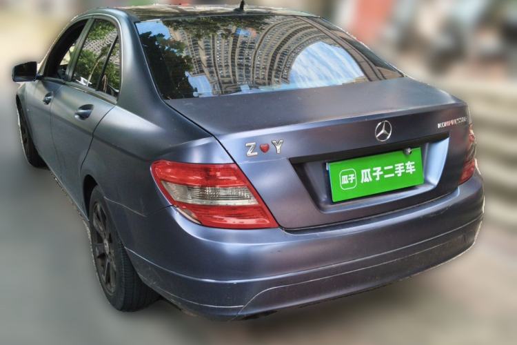 Used Mercedes-Benz C-Class 2010 C 180K Classic model Rear Left 45 Deg