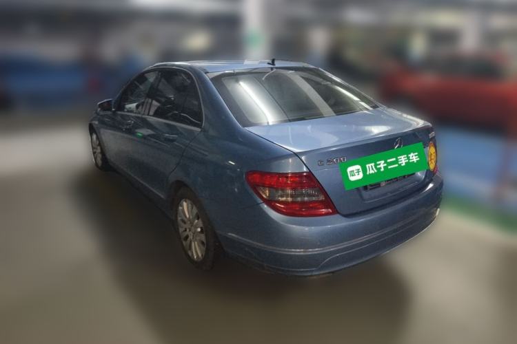 Used Mercedes-Benz C-Class 2010 C 200 CGI Elegance Model Rear Left 45 Deg