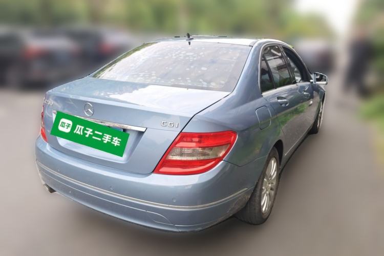 Used Mercedes-Benz C-Class 2010 C 200 CGI Elegance Model Rear Right 45 Deg