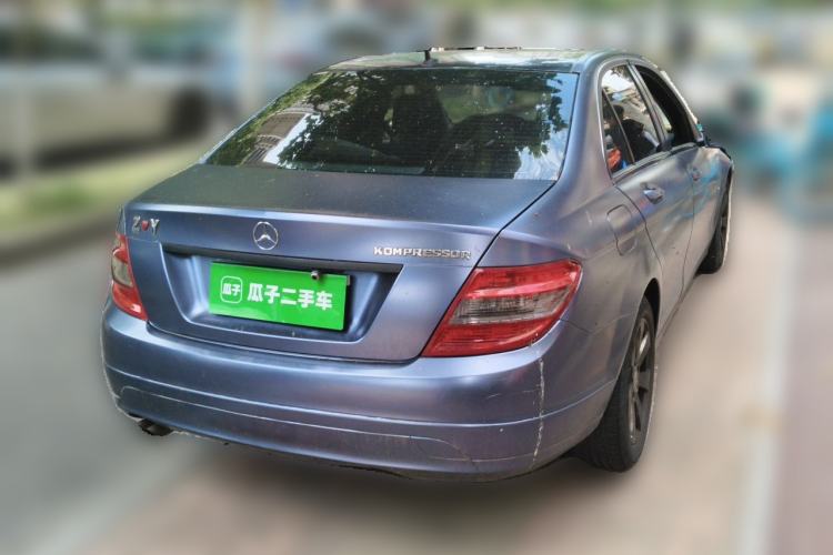 Used Mercedes-Benz C-Class 2010 C 180K Classic model Rear Right 45 Deg