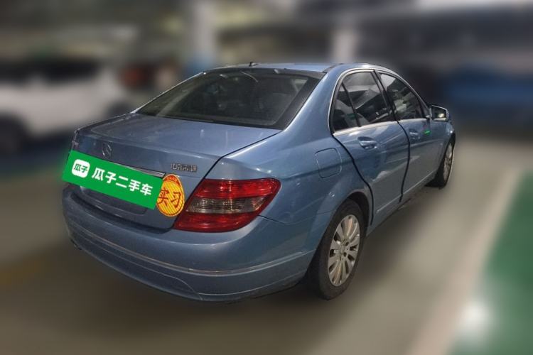 Used Mercedes-Benz C-Class 2010 C 200 CGI Elegance Model Rear Right 45 Deg