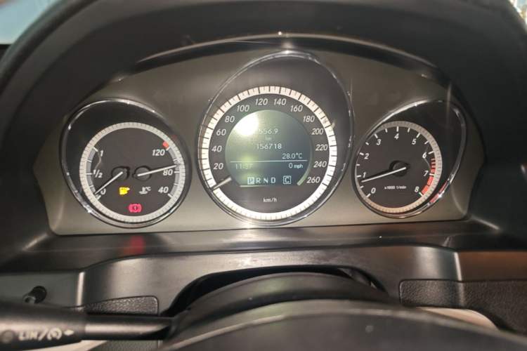 Used Mercedes-Benz C-Class 2010 C 200 CGI Elegance Model Instrument Cluster