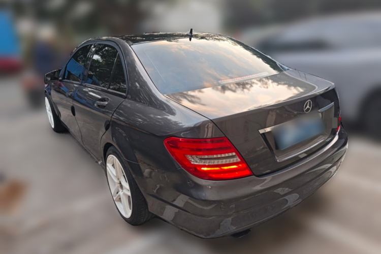 Used Mercedes-Benz C-Class 2010 C 180K Classic model Rear Left 45 Deg