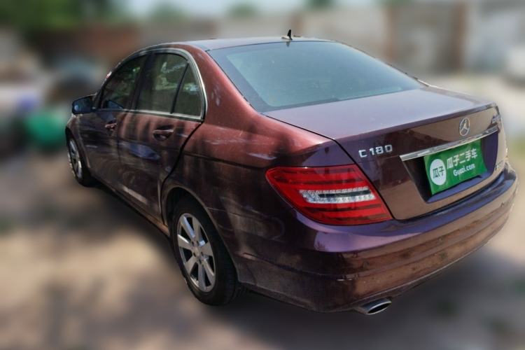 Used Mercedes-Benz C-Class 2010 C 180K Classic model Rear Left 45 Deg