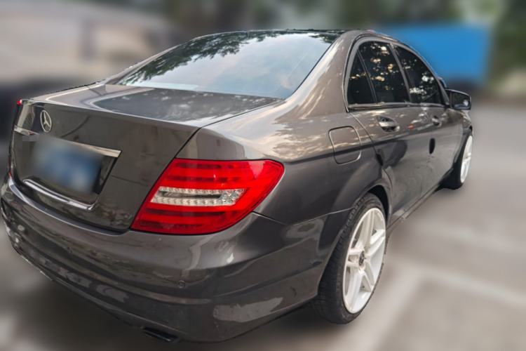 Used Mercedes-Benz C-Class 2010 C 180K Classic model Rear Right 45 Deg