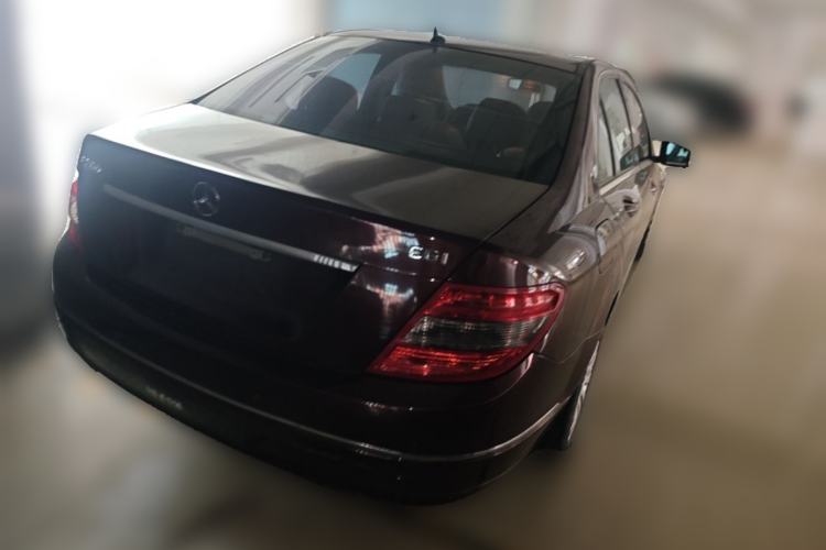 Used Mercedes-Benz C-Class 2010 C 200 CGI Elegance Model Rear Right 45 Deg
