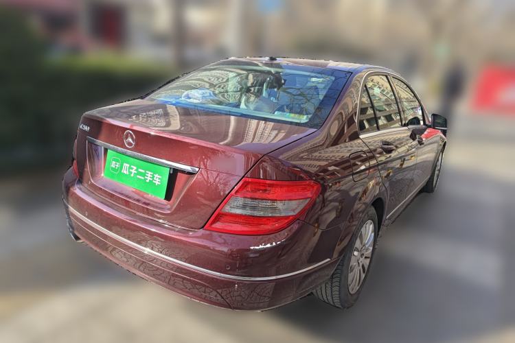 Used Mercedes-Benz C-Class 2010 C 200 CGI Elegance Model Rear Right 45 Deg