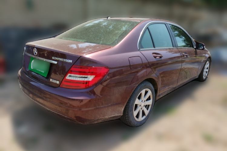 Used Mercedes-Benz C-Class 2010 C 180K Classic model Rear Right 45 Deg