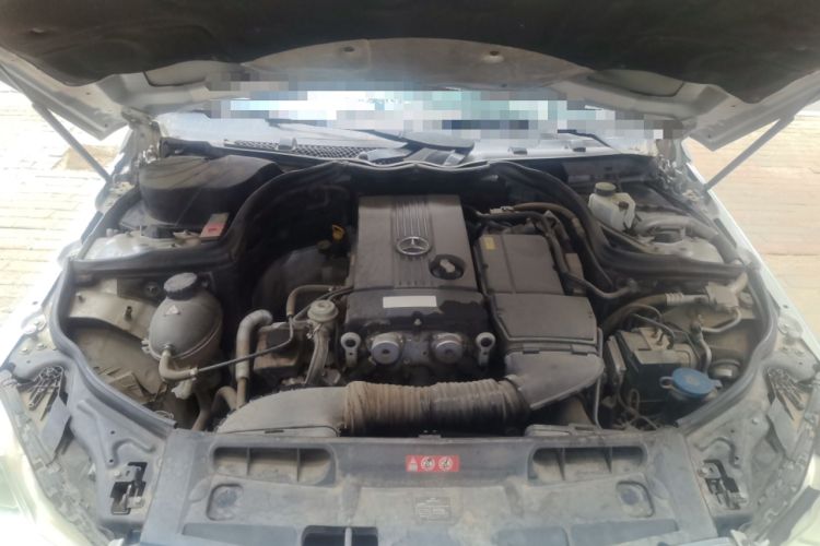 Used Mercedes-Benz C-Class 2010 C 180K Classic model Engine Bay