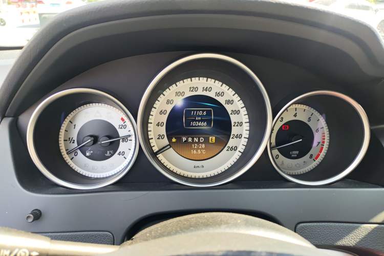 Used Mercedes-Benz C-Class 2010 C 200 CGI Elegance Model Instrument Cluster
