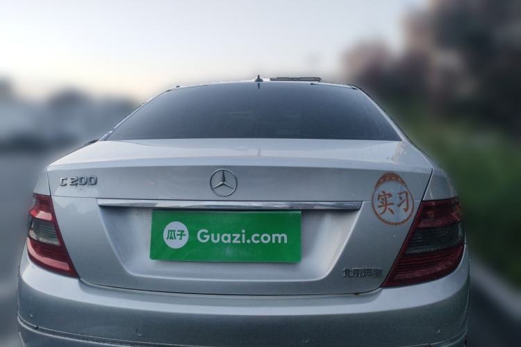 Used Mercedes-Benz C-Class 2010 C 200 CGI Elegance Model Rear