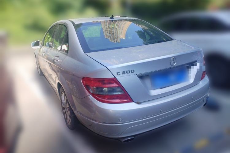Used Mercedes-Benz C-Class 2010 C 200 CGI Elegance Model Rear Left 45 Deg