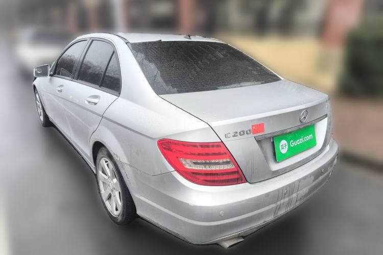 Used Mercedes-Benz C-Class 2010 C 180K Classic model Rear Left 45 Deg