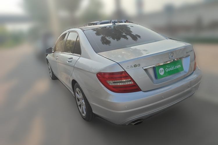 Used Mercedes-Benz C-Class 2010 C 180K Classic model Rear Left 45 Deg