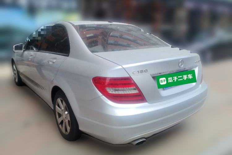 Used Mercedes-Benz C-Class 2010 C 180K Classic model Rear Left 45 Deg