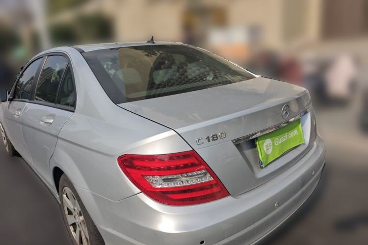 Used Mercedes-Benz C-Class 2010 C 180K Classic model Rear Left 45 Deg