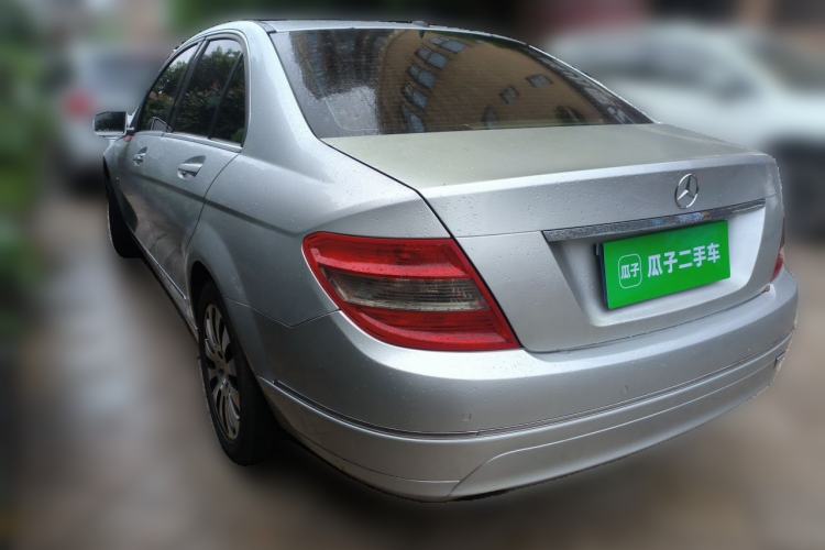 Used Mercedes-Benz C-Class 2010 C 200 CGI Elegance Model Rear Left 45 Deg