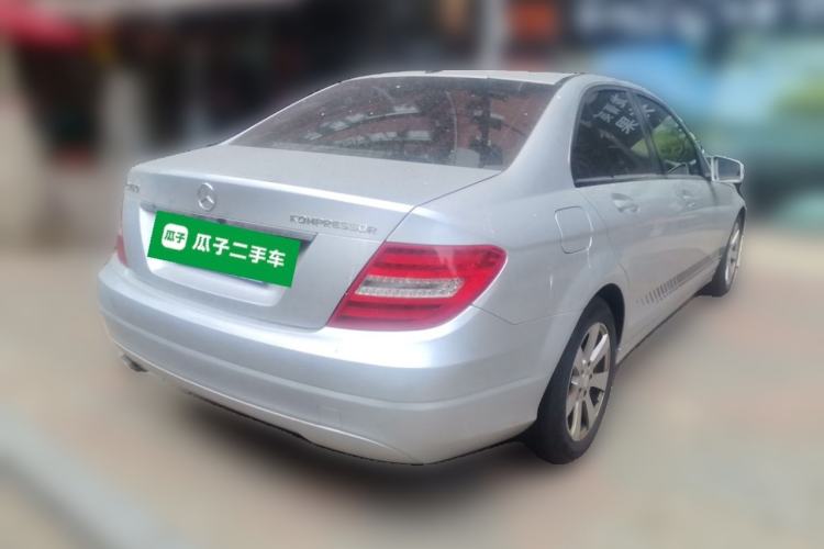 Used Mercedes-Benz C-Class 2010 C 180K Classic model Rear Right 45 Deg