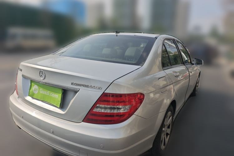 Used Mercedes-Benz C-Class 2010 C 180K Classic model Rear Right 45 Deg