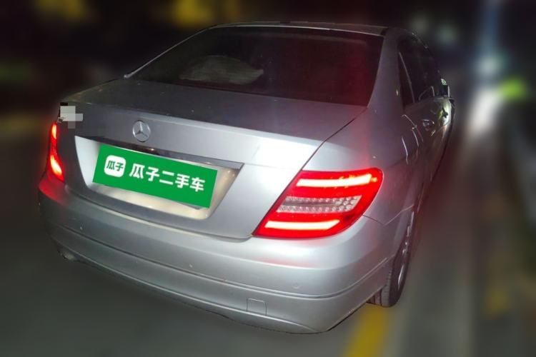 Used Mercedes-Benz C-Class 2010 C 200 CGI Elegance Model Rear Right 45 Deg
