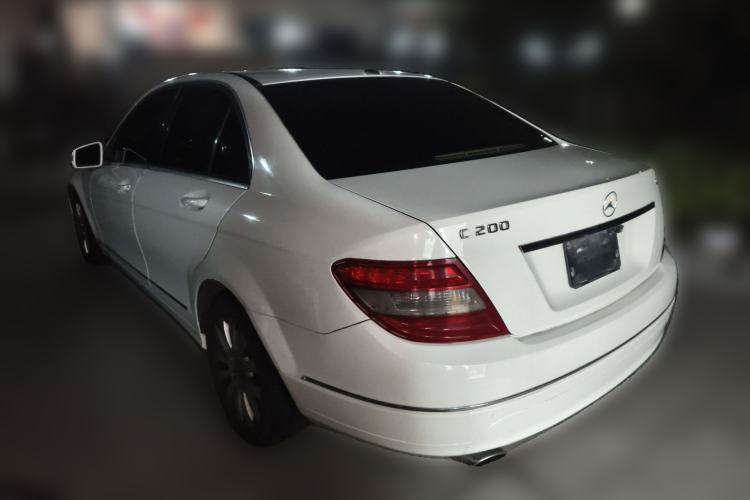 Used Mercedes-Benz C-Class 2010 C 200K Standard Model Rear Left 45 Deg
