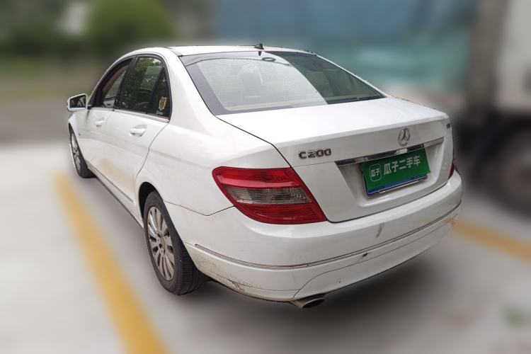 Used Mercedes-Benz C-Class 2010 C 200 CGI Elegance Model Rear Left 45 Deg