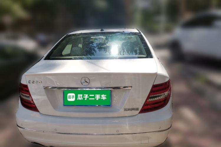 Used Mercedes-Benz C-Class 2010 C 200 CGI Elegance Model Rear