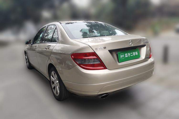 Used Mercedes-Benz C-Class 2010 C 180K Classic model Rear Left 45 Deg