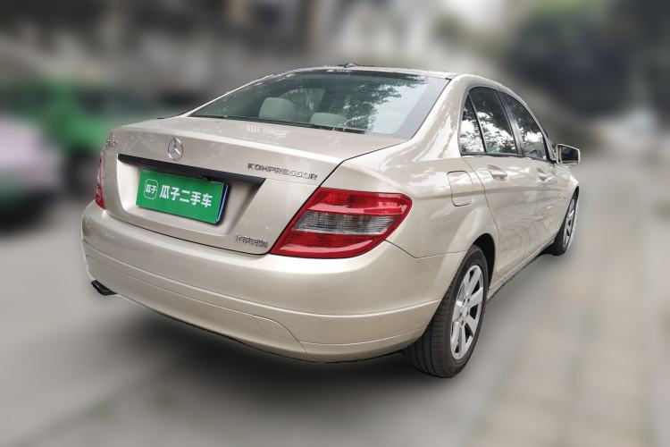 Used Mercedes-Benz C-Class 2010 C 180K Classic model Rear Right 45 Deg