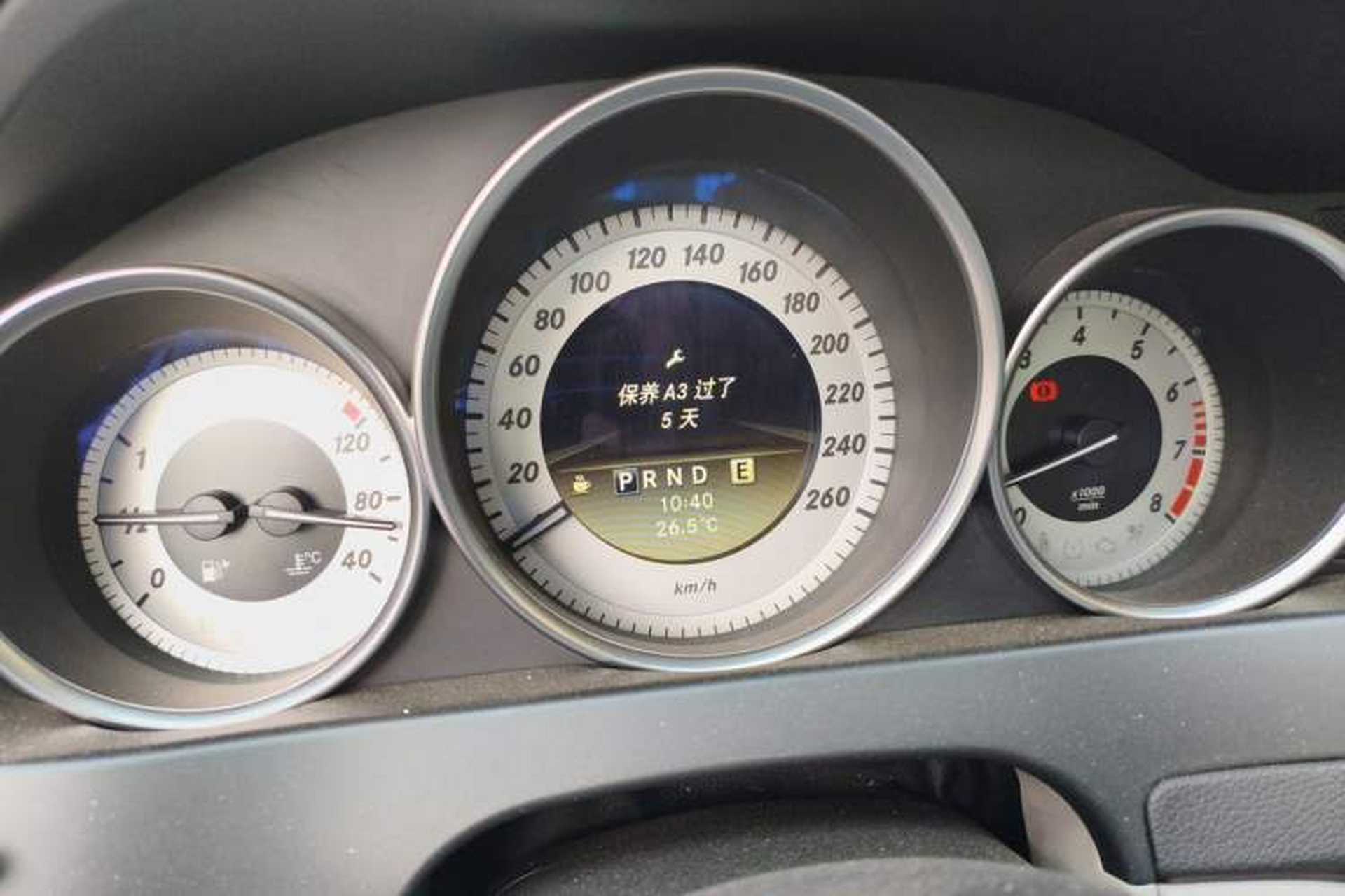Used Mercedes-Benz C-Class 2011 C 200 CGI Fashion Model Instrument Cluster