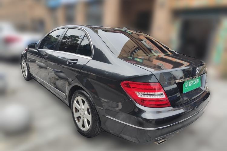 Used Mercedes-Benz C-Class 2011 C 180K Classic model Rear Left 45 Deg