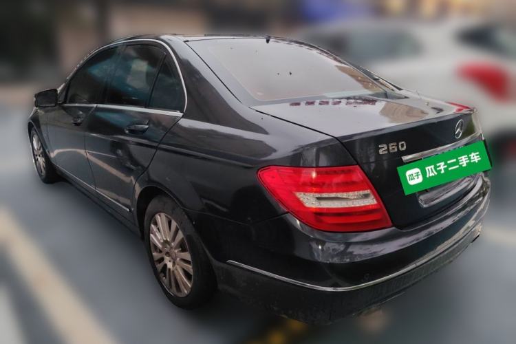 Used Mercedes-Benz C-Class 2011 C 200 CGI Elegant Model Rear Left 45 Deg