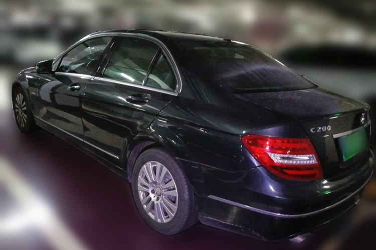 Used Mercedes-Benz C-Class 2011 C 200 CGI Elegant Model Rear Left 45 Deg