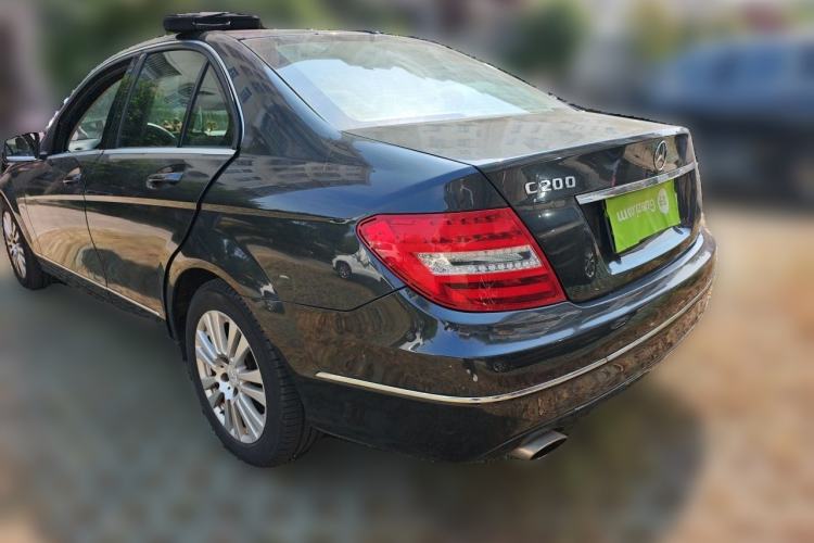 Used Mercedes-Benz C-Class 2011 C 200 CGI Elegant Model Rear Left 45 Deg